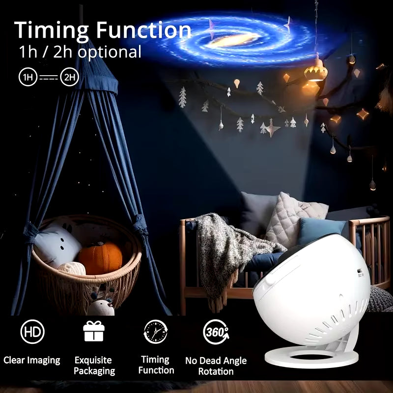 Night Light Galaxy Projector