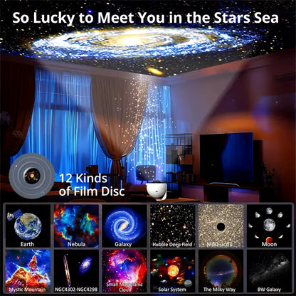 Night Light Galaxy Projector